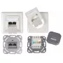 Socket outlet 2 x RJ-45 EFB Elektronik ET-25211.2V1