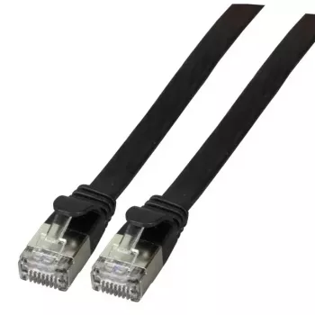 Networking cable EFB Elektronik K5545SW.1 RJ-45 Cat6a 1 m Black