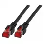 Networking cable EFB Elektronik K5515.40 Black 40 m Cat6 S/FTP