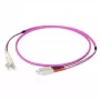 Fibre optic cable EFB Elektronik O0323FT.10 — OM4, 10 m, LC to SC, I‑V(ZN) HH, violet