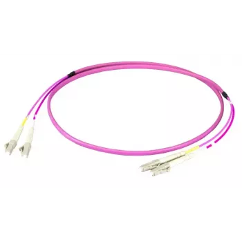 Fibre optic cable EFB Elektronik O0319FT.5 5m 2x LC Violet