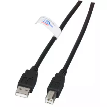 USB Cable EFB Elektronik K5203.1,8 1.8m USB A USB B Black