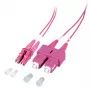 Fibre optic cable EFB Elektronik O0323.1-1.2 1m 2x SC 2x LC