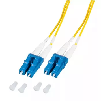 Fibre optic cable EFB Elektronik O0350.3-1.2 3 m 2x LC Yellow