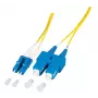 Fibre optic cable EFB Elektronik O0360.2-1.2 2 m 2x LC 2x SC Yellow