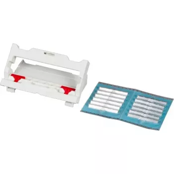 Spleißschutzpresse EFB Elektronik 53100.5 with 12 crimp splice protectors, reusable plastic press