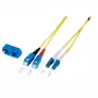 Fibre optic cable EFB Elektronik O0360.35 35 m LC SC Yellow