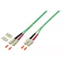 Fibre optic cable EFB Elektronik O0318.5OM5 5m 2x SC Green