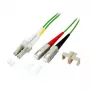 Fibre optic cable EFB Elektronik O0323.1OM5 1 m 2x SC 2x LC Green