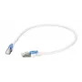 Network patch cable EFB Elektronik K5539WS.3 Cat6a S/FTP (S-STP) RJ‑45 to RJ‑45 3 m White