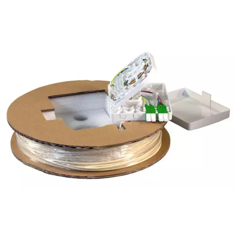 EFB Elektronik 53670.40 InfiniBand fibre optic cable 40 m LC White