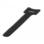 Hook & loop cable tie EFB Elektronik KB12-230B Polyamide Black 230mm 12mm 10pcs