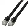 Networking Cable EFB Elektronik K5547SW.0,25 RJ-45 Cat6a 0.25 m Black