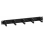 Cable management panel EFB Elektronik 699992TS, 19 inch (48.3 cm), 482.6 × 44.5 mm, black plastic