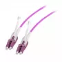 Fibre optic cable EFB Elektronik DJP-LCLCOM4-UNI-15 15 m LC Violet