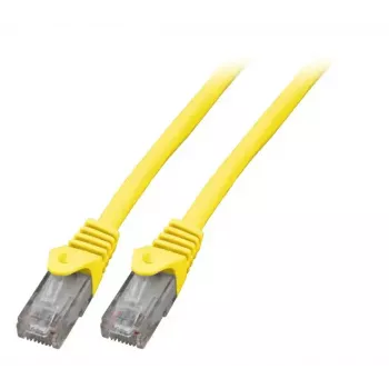 Networking cable EFB Elektronik K8104GE.0,5 RJ-45 Cat6 0.5 m Yellow