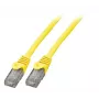 Networking cable EFB Elektronik K8104GE.0,5 RJ-45 Cat6 0.5 m Yellow