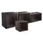 Wall-mounted rack cabinet EFB Elektronik WGB-1909TS.45 — 9U capacity, max 80 kg, black