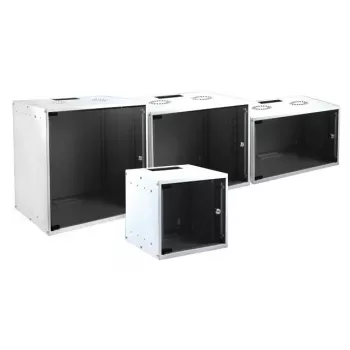 Wall-mounted server/network rack EFB Elektronik WGB-1912WS.45 12U White, max load 80 kg