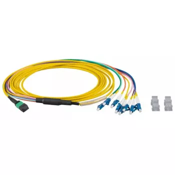 Fibre optic cable EFB Elektronik MTPF08LCOS2-2 2 m