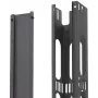 Cable management panel EFB Elektronik PRO-VKM42.GR Steel Black 100mm