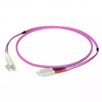 Fibre optic cable EFB Elektronik O0323FT.50 50 m LC SC Violet