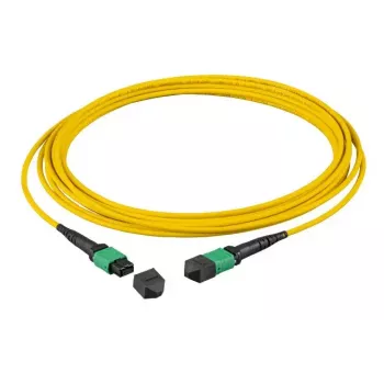 Fibre optic cable EFB Elektronik MTPF12MTPFOS2-10-A MTP OS2 10 m Yellow