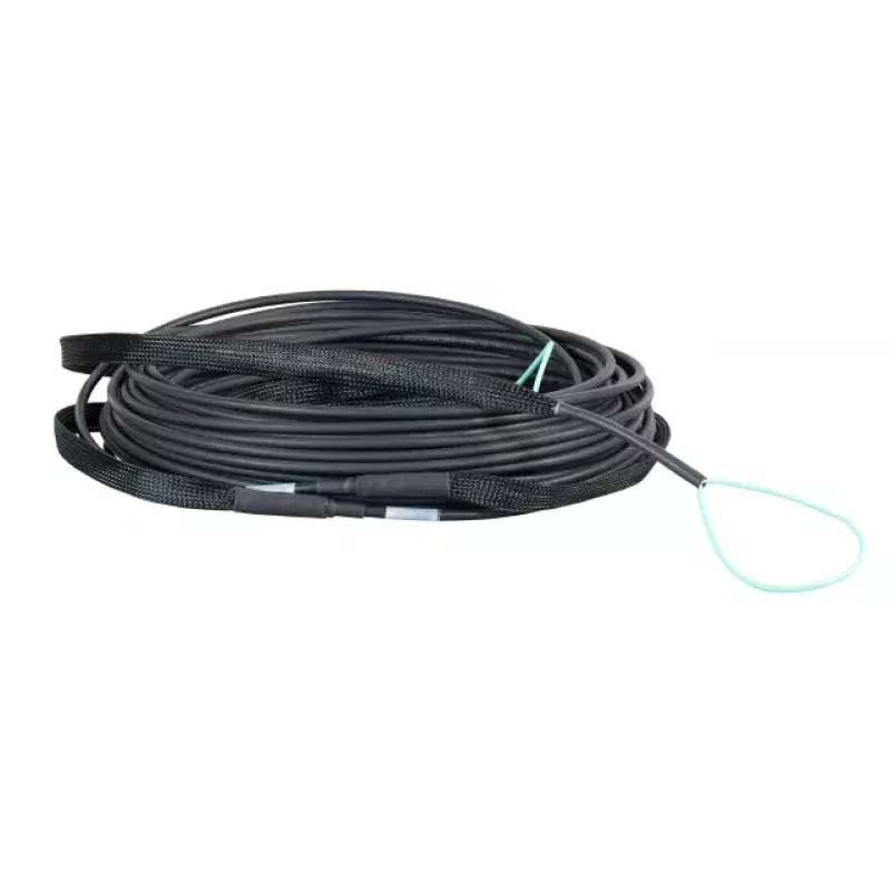 Fibre optic cable EFB Elektronik O8322L160OM3 160 m 8x LC U-DQ(ZN) BH Black
