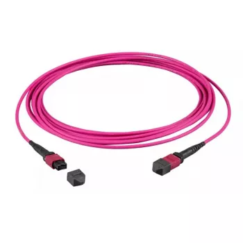 Fibre optic MTP cable EFB Elektronik MTPF72MTPFOM4-10-A — OM4, 10 m, MTP–MTP, 50 µm, violet