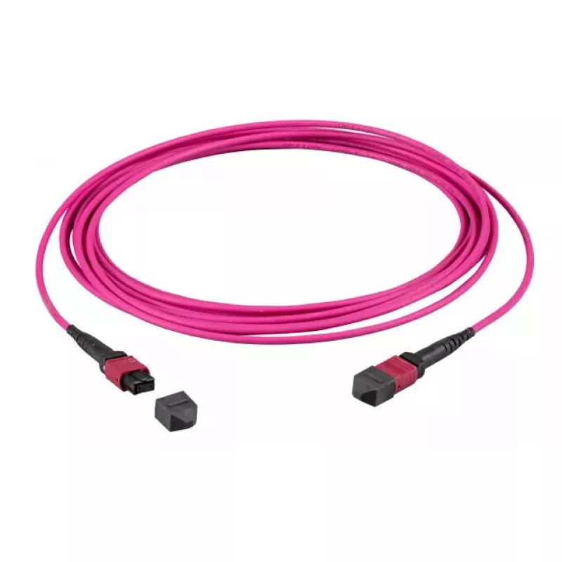 Fibre optic cable EFB Elektronik MTPF72MTPFOM4-15-A 15 m OM4 MTP–MTP violet