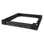Rack plinth EFB Elektronik 691750TS.66PB — steel, black, 600×600×100 mm