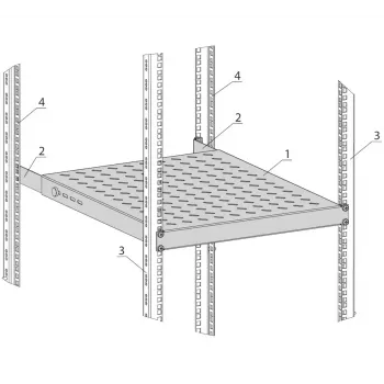 Shelf EFB Elektronik 691651FGR.8
