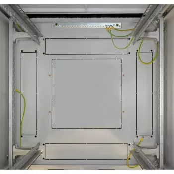 Rack cabinet EFB Elektronik PRO-3380GR.G1SV 33U freestanding, IP20, max load 1360 kg, grey