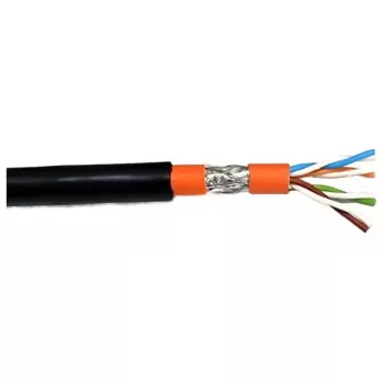 Networking cable EFB Elektronik 99733.50-CPR Cat7 S/FTP (S-STP) Black 50 m