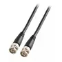 Coaxial cable EFB Elektronik K8360.3V2 RG-59, 3 m, BNC–BNC, black