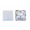 Network junction box EFB Elektronik FTTH-BOX-IN-6, plastic housing, 80×80×28 mm, white