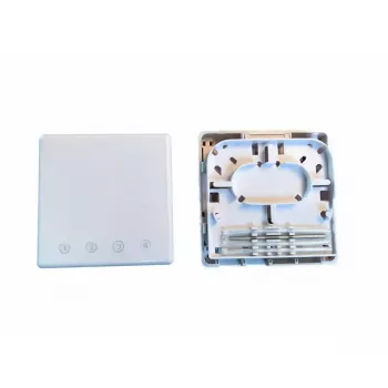 Network junction box EFB Elektronik FTTH-BOX-IN-6, plastic housing, 80×80×28 mm, white