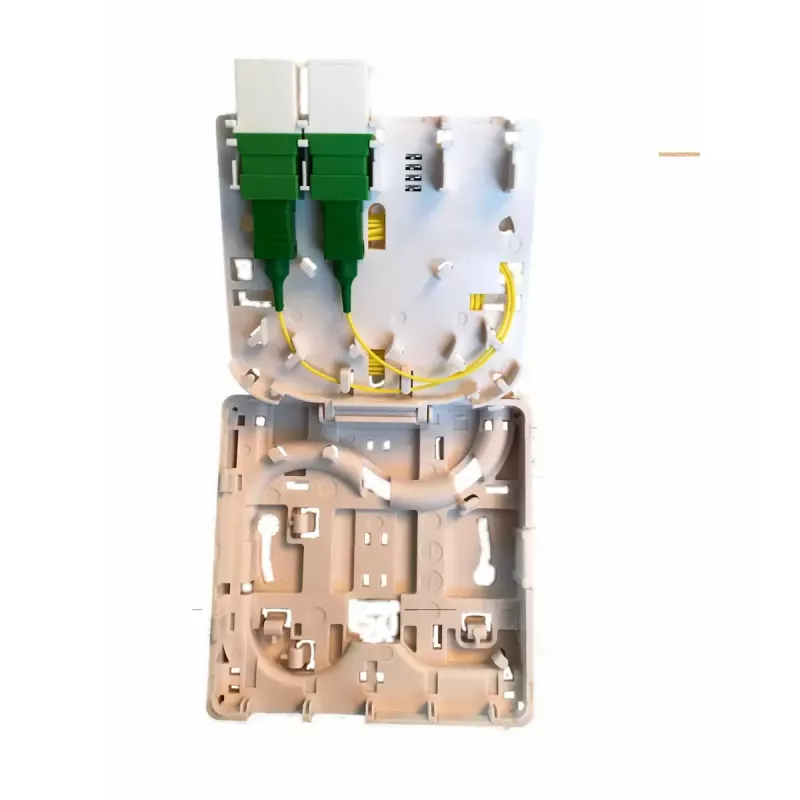 Network junction box EFB Elektronik FTTH-BOX-IN-6, plastic housing, 80×80×28 mm, white