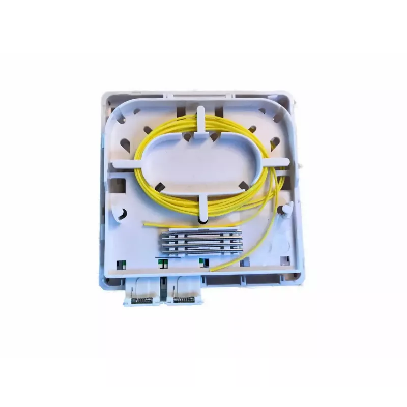 Network junction box EFB Elektronik FTTH-BOX-IN-6, plastic housing, 80×80×28 mm, white