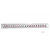 Patch panel accessory EFB Elektronik SB-FP-24SC-S-OM3 — 1U rack, 24 SC OM3 ports, grey, 432×13×43.5 mm