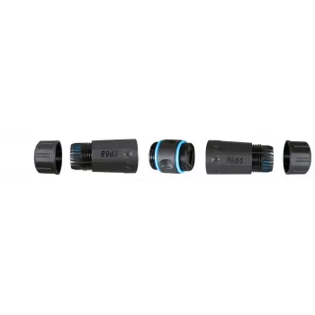 RJ45 Cat.6 IP68 adapter EFB Elektronik model IP68DFKRJ45WP — waterproof Ethernet connector
