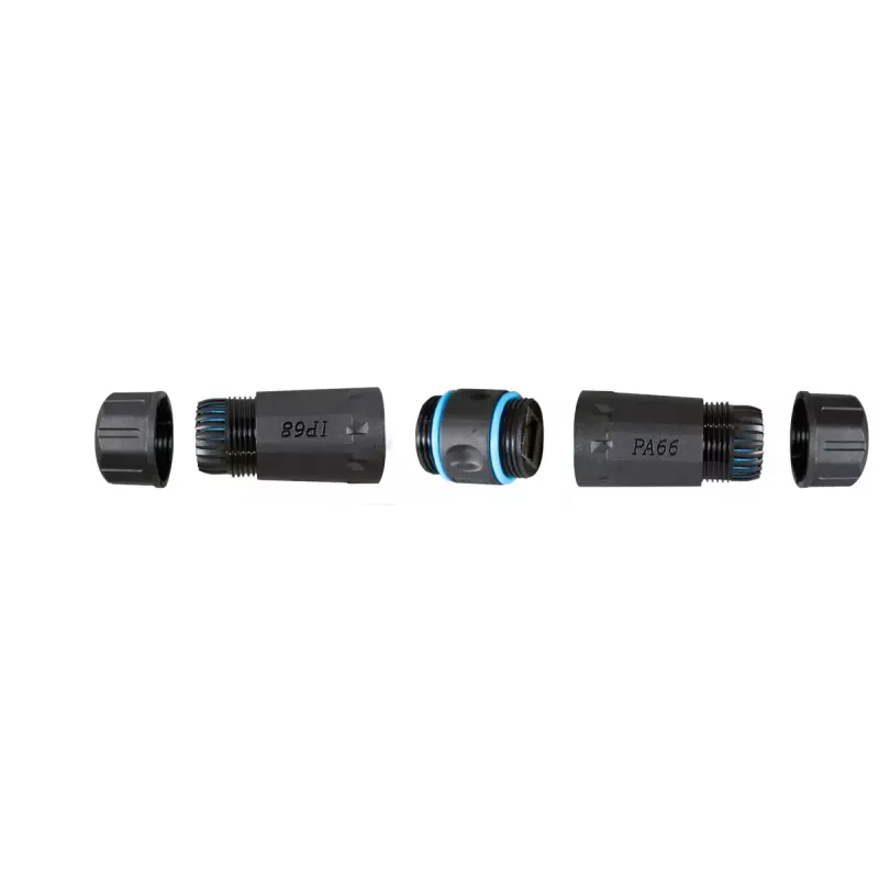 RJ45 Cat.6 IP68 adapter EFB Elektronik model IP68DFKRJ45WP — waterproof Ethernet connector