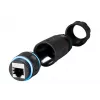 RJ45 Cat.6 IP68 adapter EFB Elektronik model IP68DFKRJ45WP — waterproof Ethernet connector