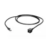 Networking Cable EFB Elektronik K5546SW.10 RJ-45 Cat6a 10 m Black