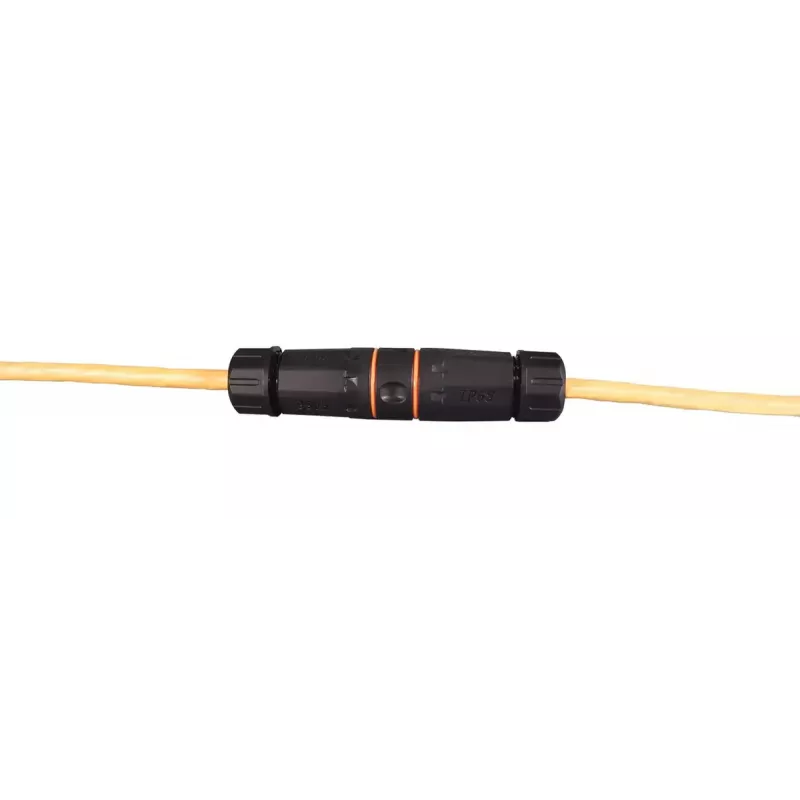 EFB Elektronik IP68DFKRJ456AWP wire connector 2x RJ-45 Black