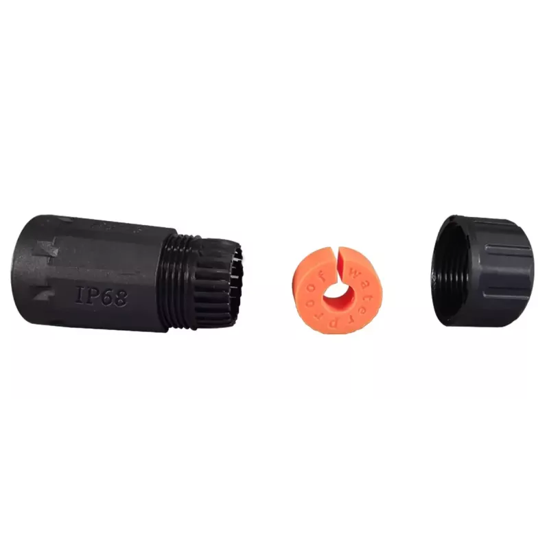 EFB Elektronik IP68DFKRJ456AWP wire connector 2x RJ-45 Black
