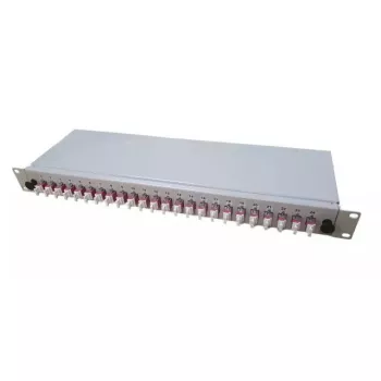 Splice tray EFB Elektronik B65901.6OM4 — capacity 6 splices, grey, indoor, 482×170×44 mm