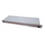 Splice tray EFB Elektronik B65901.6OM4 — capacity 6 splices, grey, indoor, 482×170×44 mm