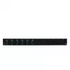 Patch panel accessory EFB Elektronik SB-FP-6SC-D-V-OM4 — rack mount 1U, 432×13×43.5 mm, grey