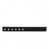 Patch panel accessory EFB Elektronik SB-FP-6SC-S-OM3 — 1U rack mount, 6x SC, OM3, 432×13×43.5 mm, grey